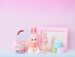 BABY WATCH F Tes & Anniversaires | Sonny Angel Figurine Lapin Rose