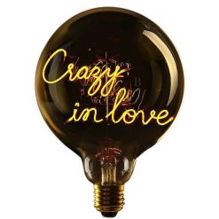 ELEMENTS LIGHTING Ampoules Message | Ampoule Crazy In Love / H 17 Cm