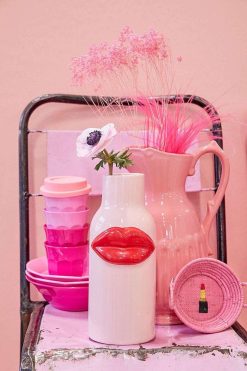 RICE Vases / Petits Objects D Co | Vase Lipstick Rose - Taille L