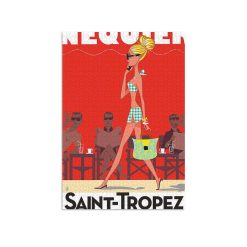 IMAGE REPUBLIC Jeux & Fun | Puzzle Monsieur Z 1 000 Pcs - Saint Tropez