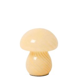 EJA Vases / Petits Objects D Co | Lampe Mushy Chips H.16 Cm - Jaune