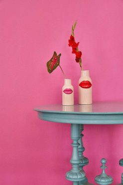 RICE Vases / Petits Objects D Co | Vase Lipstick Rose - Taille L