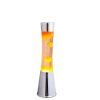 FISURA Luminaires | Lava Lampe H.40 Cm - Orange & Argent