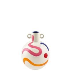 Que Rico Vases / Petits Objects D Co | Vase Lucia Pintura Locura H.14 Cm