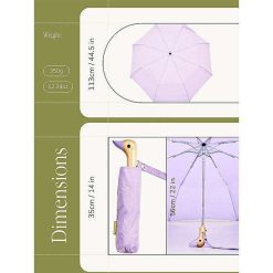 ORIGINAL DUCKHEAD Accessoires (Porte-Cl S, Parapluies) | Parapluie Compact Avec Manche Duck - Lilac