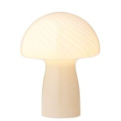 COZY LIVING Luminaires | Lampe Champignon H.32 Cm - Jaune