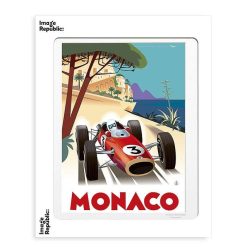 IMAGE REPUBLIC D Co Murale / Cadres / Affiches | Affiche Monsieur Z - Grand Prix Monaco