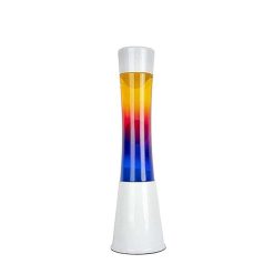 FISURA Luminaires | Lava Lampe H.40Cm - Tricolore Base Blanche