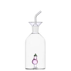 CORRADO CORRADI Bouteilles, Carafes | Ichendorf Bouteille Huile D'Olive - Aubergine H.16 Cm