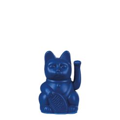 DONKEY PRODUCTS Vases / Petits Objects D Co | Mini Lucky Cat - Bleu Marine