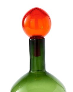 POLSPOTTEN Bouteilles, Carafes | Pols Potten Bouteille En Verre H.33 Cm - Vert