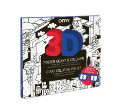 OMY Jeux & Fun | Omy Poster De Coloriage G Ant 3D