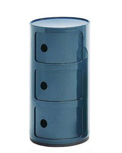 KARTELL Mobilier / Rangements | Kartell Rangement Componibili 3 Tiroirs - Bleu