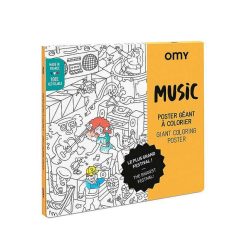 OMY Jeux & Fun | Omy Poster G Ant Colorier- Music