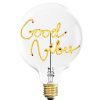 ELEMENTS LIGHTING Ampoules Message | Ampoule Good Vibes Ambre / H 17 Cm