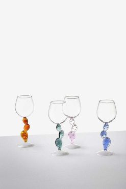 CORRADO CORRADI Verres | Ichendorf Verre Vin - Cactus Bleu