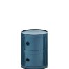 KARTELL Mobilier / Rangements | Kartell Rangement Componibili 2 Tiroirs - Bleu Canard