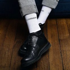 FÉLICIE AUSSI Homewear (Chaussettes, Chaussons...) | Chaussettes - Connard 40/45 Blanc