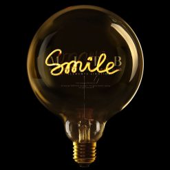 ELEMENTS LIGHTING Ampoules Message | Ampoule Smile / H 17 Cm