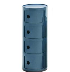 KARTELL Mobilier / Rangements | Kartell Rangement Componibili 4 Tiroirs - Bleu