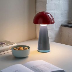 REMEMBER Luminaires | Lampe De Table Bob H.28 Cm - Rouge