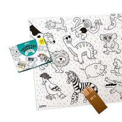 OMY Jouets / Coloriages | Omy Coloriage Pocket - Animals