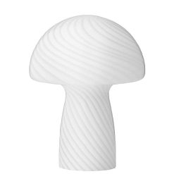 COZY LIVING Luminaires | Lampe Champignon H.32 Cm - Blanc