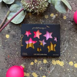 PINK STORIES Vases / Petits Objects D Co | Set De 10 Mini Bougies Dip Dye Little Star - Lipstick Stars