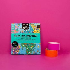 OMY Jeux & Fun | Omy Poster School - Atlas Drapeaux