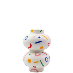 Que Rico Vases / Petits Objects D Co | Vase Augusto - Artistic Minimalist H. 28.3 Cm