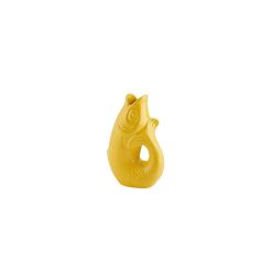 GIFT COMPANY Vases / Petits Objects D Co | Vase Monsieur Carafon H.13 Cm - Jaune